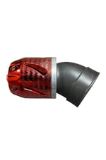 MOTOSİKLET PERFORMANSLI AÇIK HAVA FİLTRESİ MODİFİYE KIRMIZI 35/38/40/42/44/46/48 mm UNİVERSAL - SCOOTER - CG - CUB - RACİNG