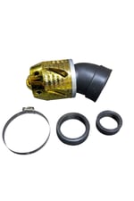 MOTOSİKLET PERFORMANSLI AÇIK HAVA FİLTRESİ MODİFİYE GOLD 35/38/40/42/44/46/48 mm UNİVERSAL - SCOOTER - CG - CUB - RACİNG