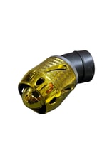 MOTOSİKLET PERFORMANSLI AÇIK HAVA FİLTRESİ MODİFİYE GOLD 35/38/40/42/44/46/48 mm UNİVERSAL - SCOOTER - CG - CUB - RACİNG