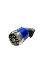 MOTOSİKLET PERFORMANSLI AÇIK HAVA FİLTRESİ MODİFİYE MAVİ 35/38/40/42/44/46 mm UNİVERSAL - SCOOTER - CG - CUB - RACİNG
