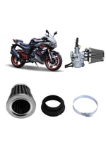 MOTOSİKLET PERFORMANSLI AÇIK HAVA FİLTRESİ 40 mm SCOOTER 50/80/110/125/150 - PCX - DİO - ACTİVA 125