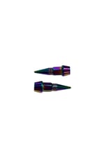 MOTOSİKLET SİBOP KAPAĞI BUKALEMUN ( RAİNBOW ) TAKIM (2 ADET) UNİVERSAL - PCX - CG -CUB-TÜM MODELLER