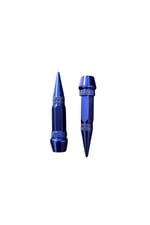 MOTOSİKLET SİBOP KAPAĞI MAVİ TAKIM ( 2 ADET ) - UNİVERSAL - PCX - CG - CUB - TÜM MODELLER