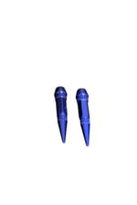 MOTOSİKLET SİBOP KAPAĞI MAVİ TAKIM ( 2 ADET ) - UNİVERSAL - PCX - CG - CUB - TÜM MODELLER