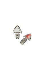 MOTOSİKLET SİBOP KAPAĞI MIZRAK NİKEL TAKIM ( 2 ADET ) - UNİVERSAL - PCX - CG - CUB - DRİFT (PLASTİK)