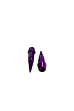 MOTOSİKLET SİBOP KAPAĞI MOR TAKIM ( 2 ADET ) - UNİVERSAL - PCX - CG - CUB - TÜM MODELLER