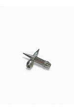 MOTOSİKLET SİBOP KAPAĞI NİKEL ( GRİ ) TAKIM ( 2 ADET ) - UNİVERSAL - PCX - CG - CUB - TÜM MODELLER