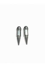 MOTOSİKLET SİBOP KAPAĞI NİKEL ( GRİ ) TAKIM ( 2 ADET ) - UNİVERSAL - PCX - CG - CUB - TÜM MODELLER