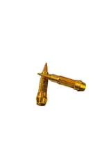 MOTOSİKLET SİBOP KAPAĞI ROKET GOLD TAKIM ( 2 ADET ) - UNİVERSAL - PCX - CG - CUB - DRİFT (PLASTİK)