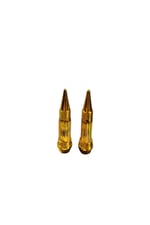 MOTOSİKLET SİBOP KAPAĞI ROKET GOLD TAKIM ( 2 ADET ) - UNİVERSAL - PCX - CG - CUB - DRİFT (PLASTİK)