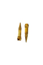 MOTOSİKLET SİBOP KAPAĞI ROKET GOLD TAKIM ( 2 ADET ) - UNİVERSAL - PCX - CG - CUB - DRİFT (PLASTİK)