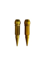 MOTOSİKLET SİBOP KAPAĞI SARI ( GOLD ) TAKIM ( 2 ADET ) - UNİVERSAL - PCX - CG - CUB - TÜM MODELLER