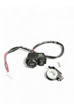 MOTOSİKLET USB ŞARJ CİHAZI VE ÇAKMAKLIK UNİVERSAL