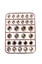 MOTOSİKLET VİDA SÜSLEME KAPAĞI KIRMIZI - UNİVERSAL - PCX - CG - CUB - TÜM MODELLER