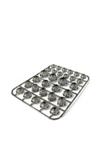 MOTOSİKLET VİDA SÜSLEME KAPAĞI NİKEL ( GRİ ) - UNİVERSAL - PCX - CG - CUB - TÜM MODELLER