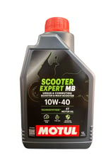 MOTUL SCOOTER EXPERT 10w40 1 LİTRE 4 ZAMANLI MOTOSİKLET YAĞI YENİ TARİHLİ ORJİNAL - PCX - DİO - Vb.