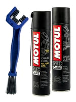 MOTUL ZİNCİR BAKIM SETİ [C2 + C1 + Zincir Temizleme Fırçası ]