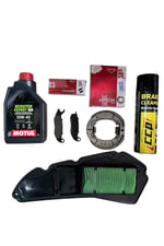 PCX 2021/2022/2023/2024 ASK ÖN +ARKA BALATA +HAVA FİLTRESİ +MOTUL SCOOTER EXPERT YAĞ +BALATA SPREYİ
