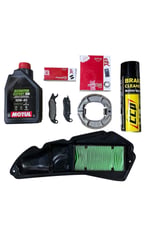PCX 2021/2022/2023/2024 ASK ÖN +ARKA BALATA +HAVA FİLTRESİ +MOTUL SCOOTER EXPERT YAĞ +BALATA SPREYİ