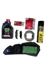 PCX 2021/2022/2023/2024 ASK ÖN +ARKA BALATA +HAVA FİLTRESİ +MOTUL SCOOTER EXPERT YAĞ +BALATA SPREYİ