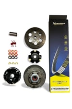 PERFORMANSLI SCOOTER 50 cc 80 cc ÖN VARYATÖR + ARKA DEBRİYAJ + MICHELlN KAYIŞ SET ( HIZ İÇİN ÖZEL )