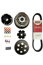 PERFORMANSLI SCOOTER 50 cc 80 cc ÖN VARYATÖR + ARKA DEBRİYAJ + BANDO KAYIŞ SET ( HIZ İÇİN ÖZEL SET )