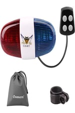 Polis Kornası 6 Farklı Led Işık Modu 4 Farklı Yüksek Siren Sesi Kaliteli Abs Plastik (PİLİ YANINDA)
