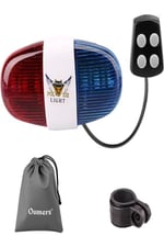 Polis Kornası 6 Farklı Led Işık Modu 4 Farklı Yüksek Siren Sesi Kaliteli Abs Plastik (PİLİ YANINDA)
