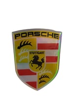 PORSHE ARMA DAMLA STİCKER HOLOGRAMLI 1 ADET