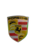 PORSHE ARMA DAMLA STİCKER HOLOGRAMLI 1 ADET