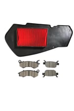 RKS NEWLİGHT 125 PRO ÖN BALATA + ARKA BALATA + HAVA FİLTRESİ SET