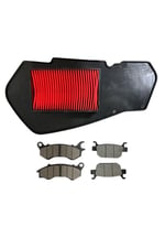 RKS NEWLİGHT 125 PRO ÖN BALATA + ARKA BALATA + HAVA FİLTRESİ SET