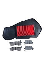 RKS NEWLİGHT 125 PRO ÖN BALATA + ARKA BALATA + HAVA FİLTRESİ SET