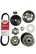 SCOOTER 50 cc - 80 cc MONERO ÖN VARYATÖR + ARKA DEBRİYAJ + BANDO KAYIŞ SET -KUBA-RKS-MONDİAL-ARORA
