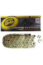 SFR O RİNGLİ ZİNCİR [GOLD] [520H x 128L] - NS 200 - CBR 250 - R25 - NK250/400 - DOMİNAR - RTR 200
