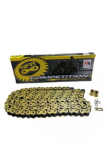 SFR O RİNGLİ ZİNCİR [GOLD] [520H x 128L] - NS 200 - CBR 250 - R25 - NK250/400 - DOMİNAR - RTR 200