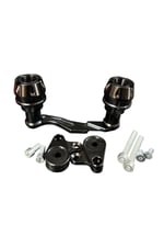 UNİVERSAL EGZOZ KORUMA TAKOZU CNC [METAL] SİYAH - UNİVERSAL - PCX - N MAX - X MAX - FORZA