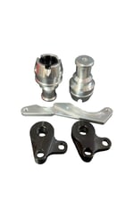 UNİVERSAL EGZOZ KORUMA TAKOZU CNC [METAL] GRİ - UNİVERSAL - PCX - N MAX - X MAX - FORZA