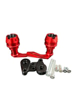 UNİVERSAL EGZOZ KORUMA TAKOZU CNC [METAL] KIRMIZI - UNİVERSAL - PCX - N MAX - X MAX - FORZA