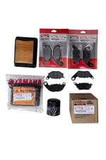 YAMAHA R 25 - MT 25 ORJİNAL ÖN FREN BALATA + ARKA FREN BALATA + HAVA FİLTRESİ + YAĞ FİLTRESİ SET