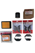 YAMAHA R 25 - MT 25 ORJİNAL ÖN FREN BALATA + ARKA FREN BALATA + HAVA FİLTRESİ + YAĞ FİLTRESİ SET