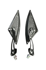 YARASA ÜÇGEN MODİFİYE AYNA TAKIMI KARBON 8 mm 10 mm UYUMLU- ÜNİVERSAL - CG - CUB - DRİFT - KUBA ÇİTA