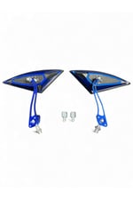 YARASA ÜÇGEN MODİFİYE AYNA TAKIMI MAVİ 8 mm 10 mm UYUMLU - ÜNİVERSAL - CG - CUB - DRİFT - KUBA ÇİTA