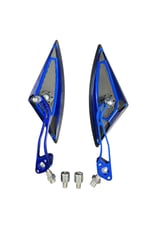 YARASA ÜÇGEN MODİFİYE AYNA TAKIMI MAVİ 8 mm 10 mm UYUMLU - ÜNİVERSAL - CG - CUB - DRİFT - KUBA ÇİTA
