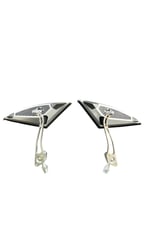 YARASA ÜÇGEN MODİFİYE AYNA TAKIMI NİKEL(GRİ) 8 mm 10 mm UYUMLU-ÜNİVERSAL-CG-CUB-DRİFT-KUBA ÇİTA
