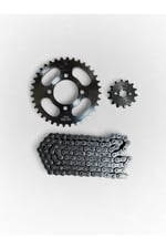 ZİNCİR DİŞLİ SET [14T/36T] [428H x 110L] CUB - SFC - KUBA EGE - SNİPER - CUB 50/80/100/110/125