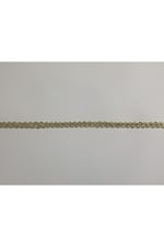 Altın Renkli Dar Floş Şerit 20 Mt 1096(13-5451)