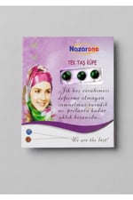 Eşarp Iğnesi - Taşlı Eşarp Iğnesi - Tek Taşlı