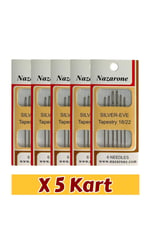 ETAMİN İĞNE NO:18/22 5 KART(30 ADET İĞNE)