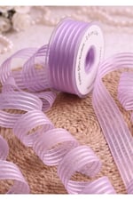 Fantazi Şifon Kurdele 2,5cm-20mt-lila(805)